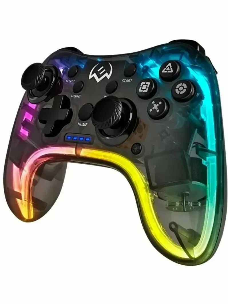 SVEN Геймпад беспроводной GC-5050 (14 кл. 2 стика, D-pad, PS4/PS3/NS/PC/Android/iOS, RGB)