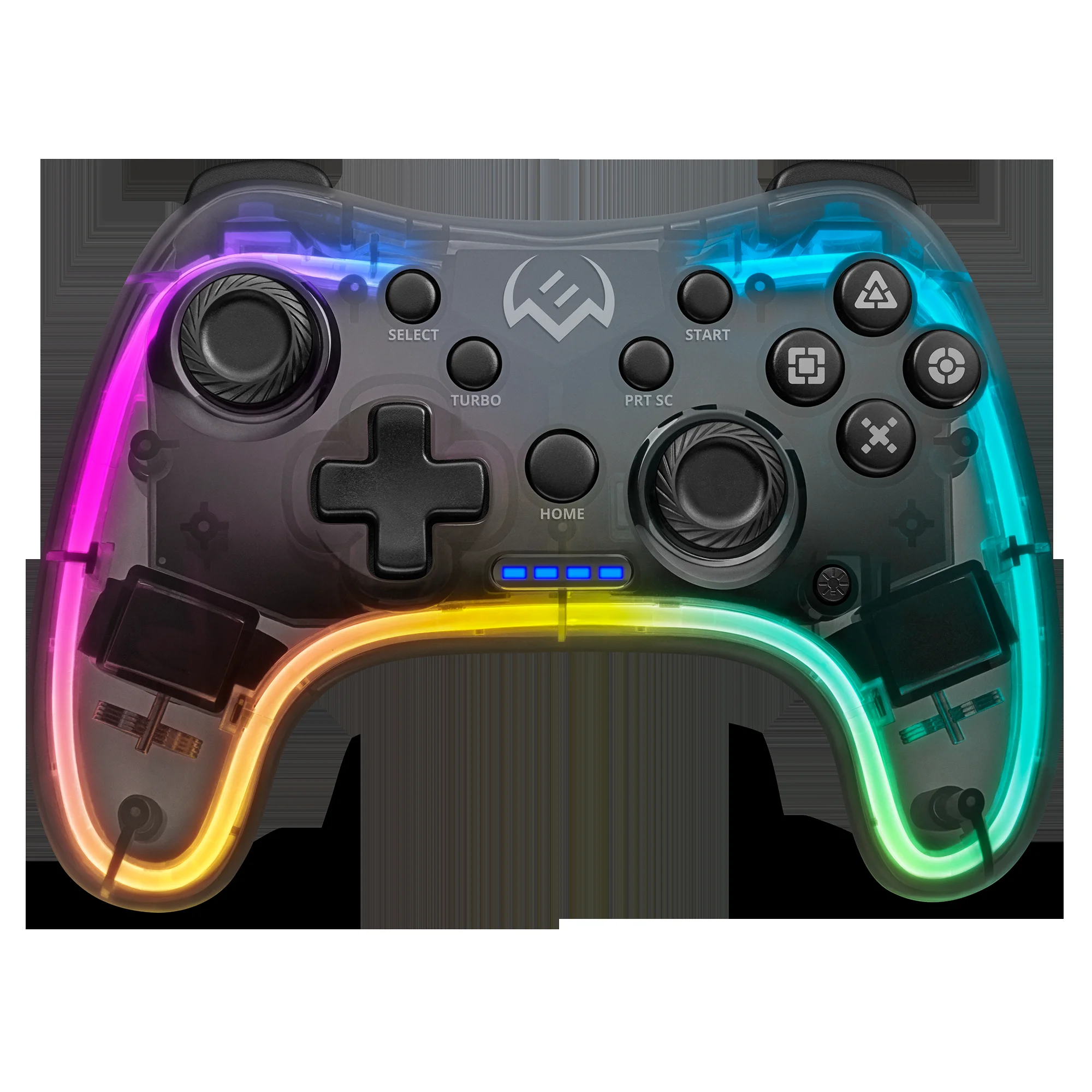 SVEN Геймпад беспроводной GC-5050 (14 кл. 2 стика, D-pad, PS4/PS3/NS/PC/Android/iOS, RGB)