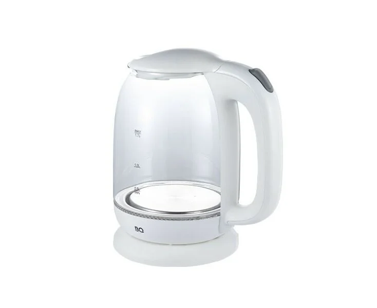 Эл,чайник BQ KT1830G Белый (2200 Вт, 1,7 л, стекло)