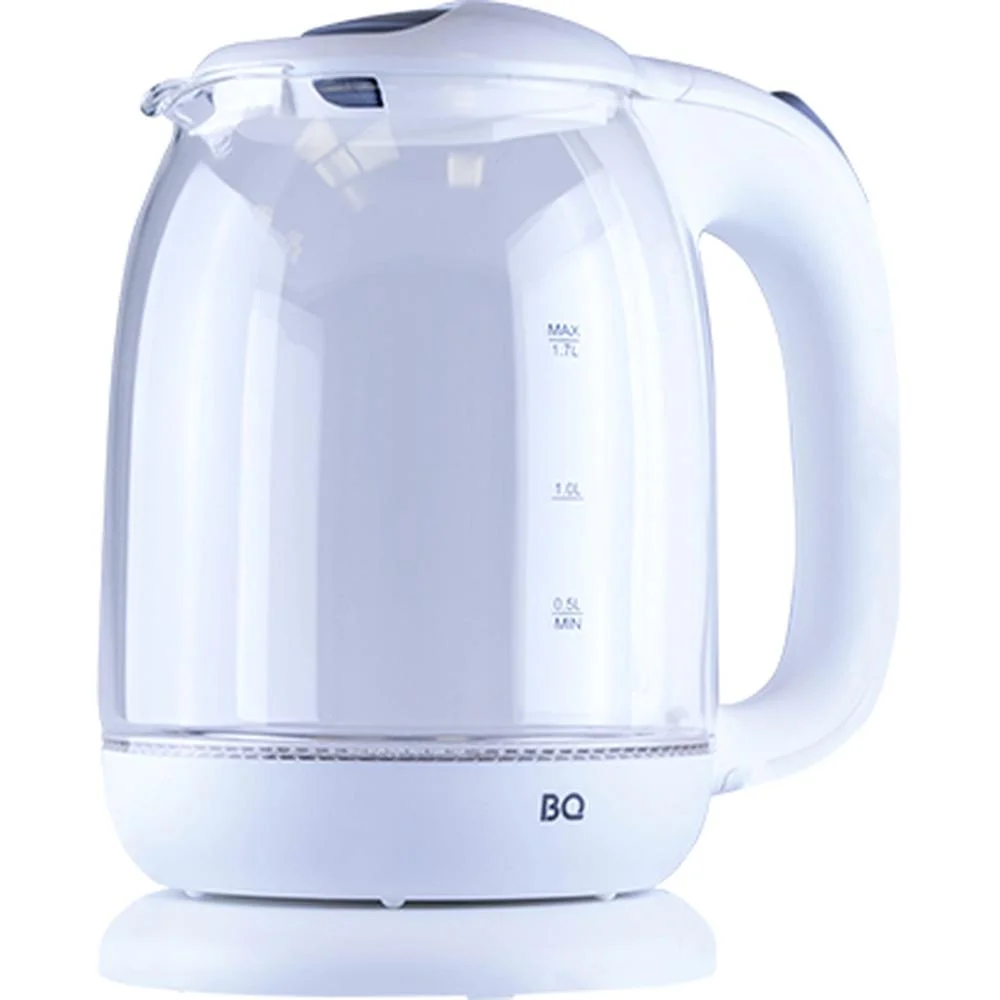 Эл,чайник BQ KT1830G Белый (2200 Вт, 1,7 л, стекло)