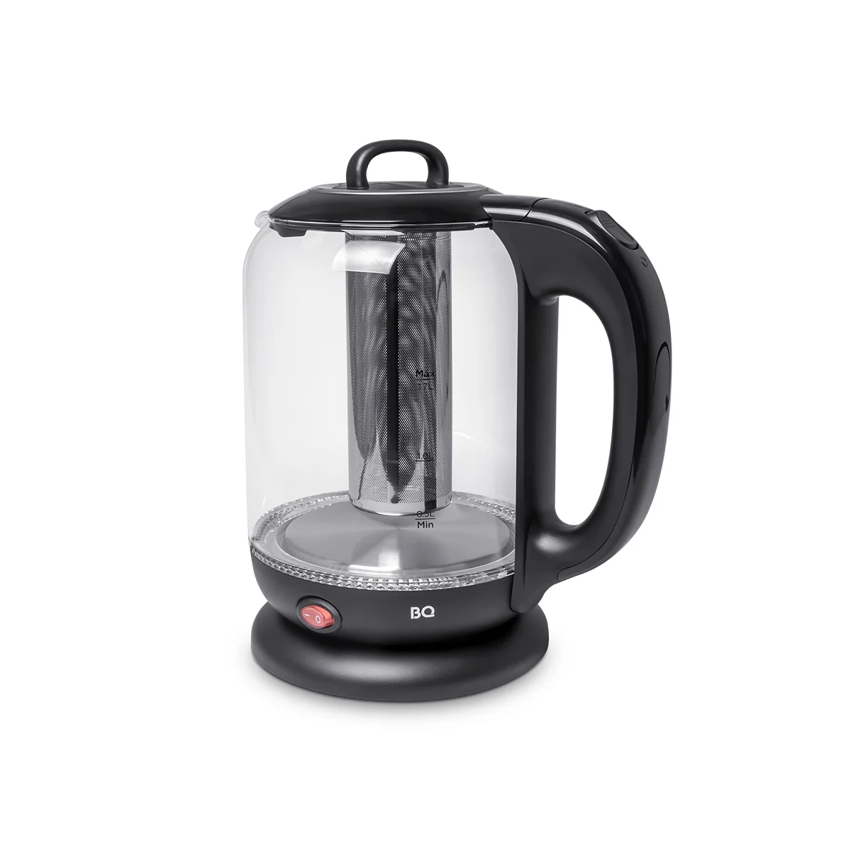Эл,чайник BQ-KT1701G Черный (2200 Вт, 1,7 л, стекло)
