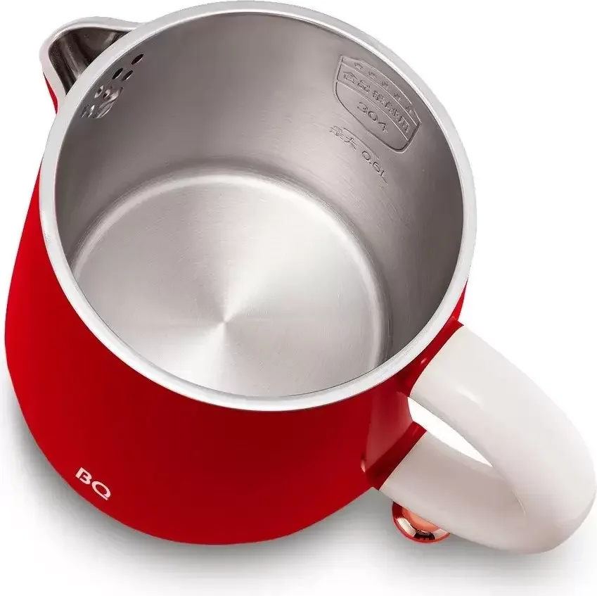 Эл,чайник BQ-KT1717P Красный 800Вт 0,6л пластик