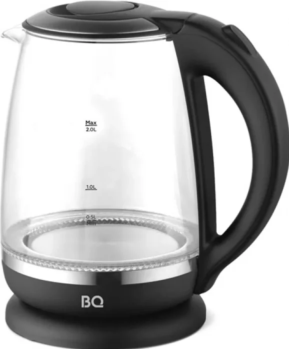 Эл,чайник BQ-KT2049G Чёрный (2200 Вт, 2 л, стекло)