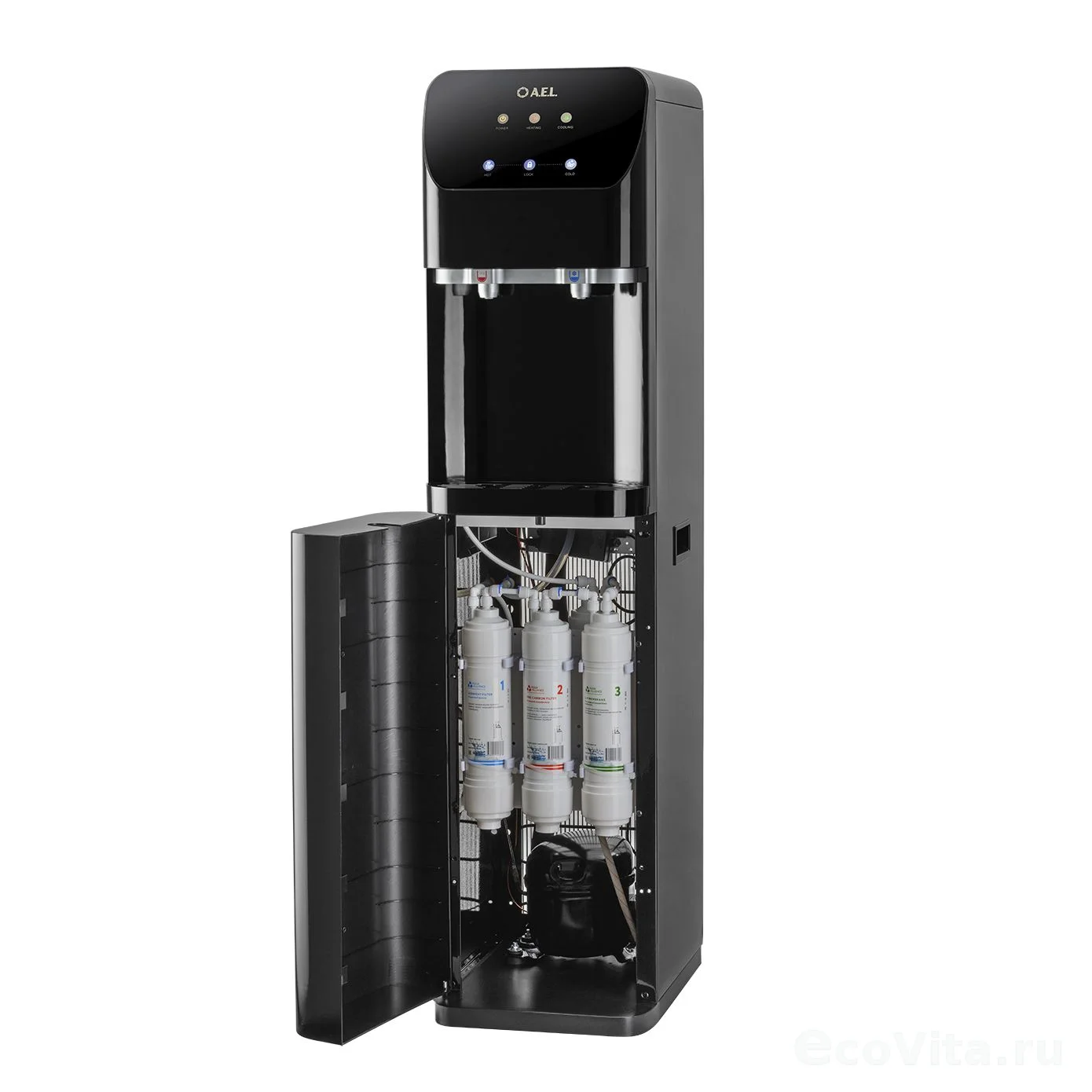 Кулер для воды AEL LC-766s black (00497)