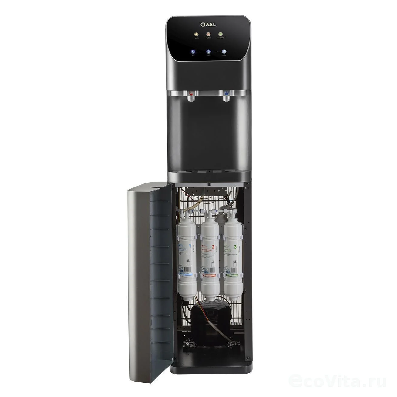 Кулер для воды AEL LC-766s black (00497)