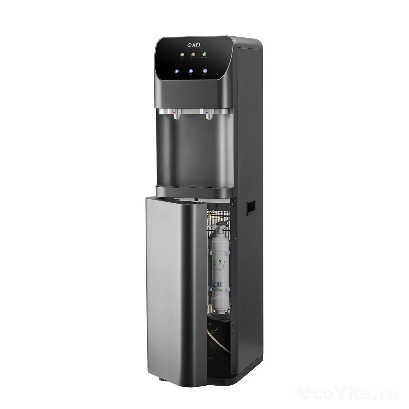 Кулер для воды AEL LC-766s silver (00495)