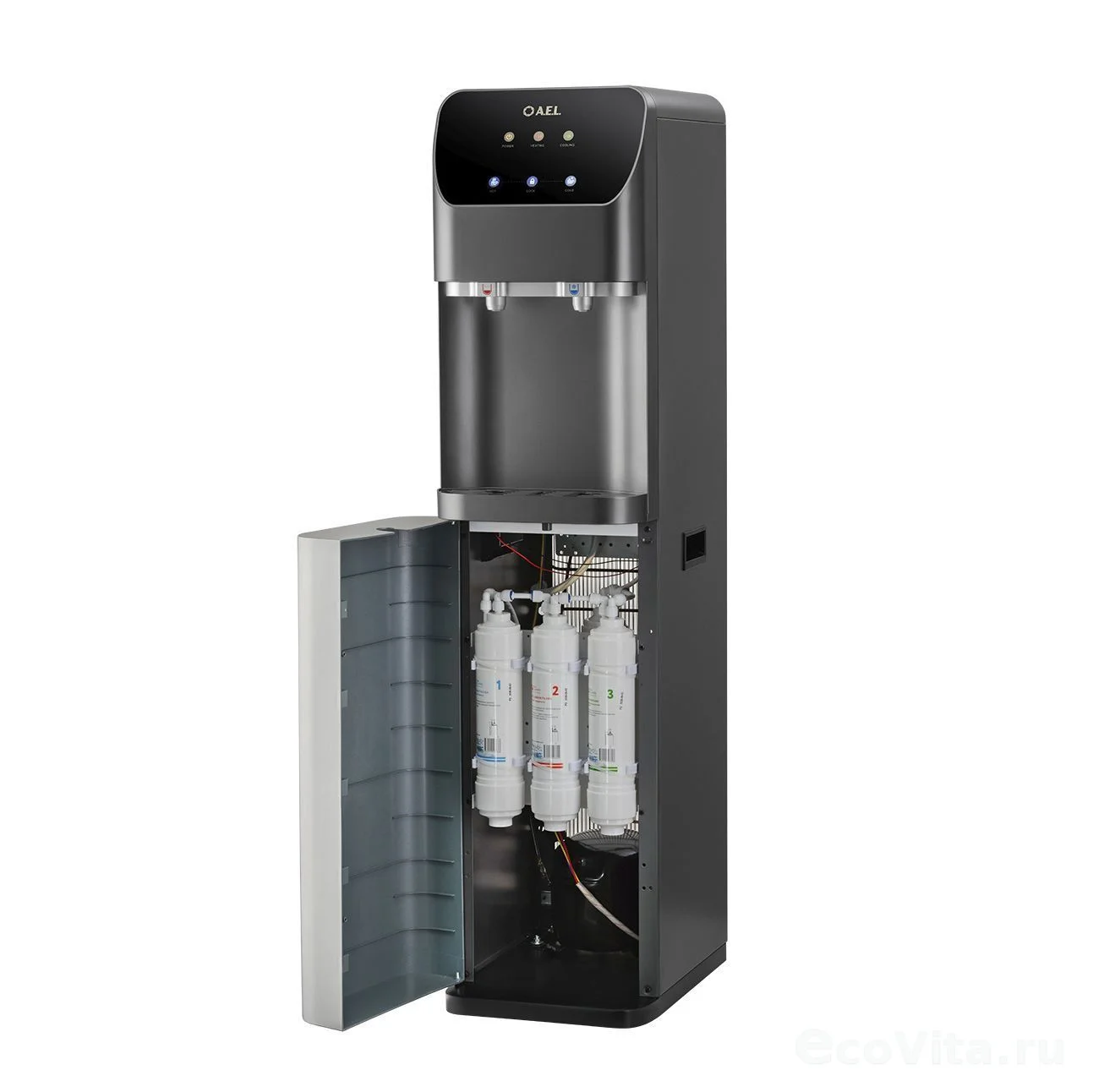 Кулер для воды AEL LC-766s silver (00495)