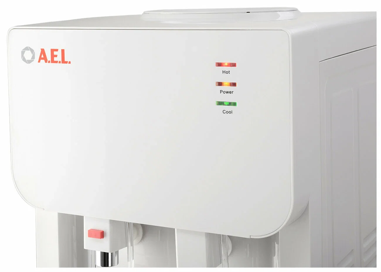 Кулер для воды AEL LC-AEL-18c white с шкафчиком (00483)