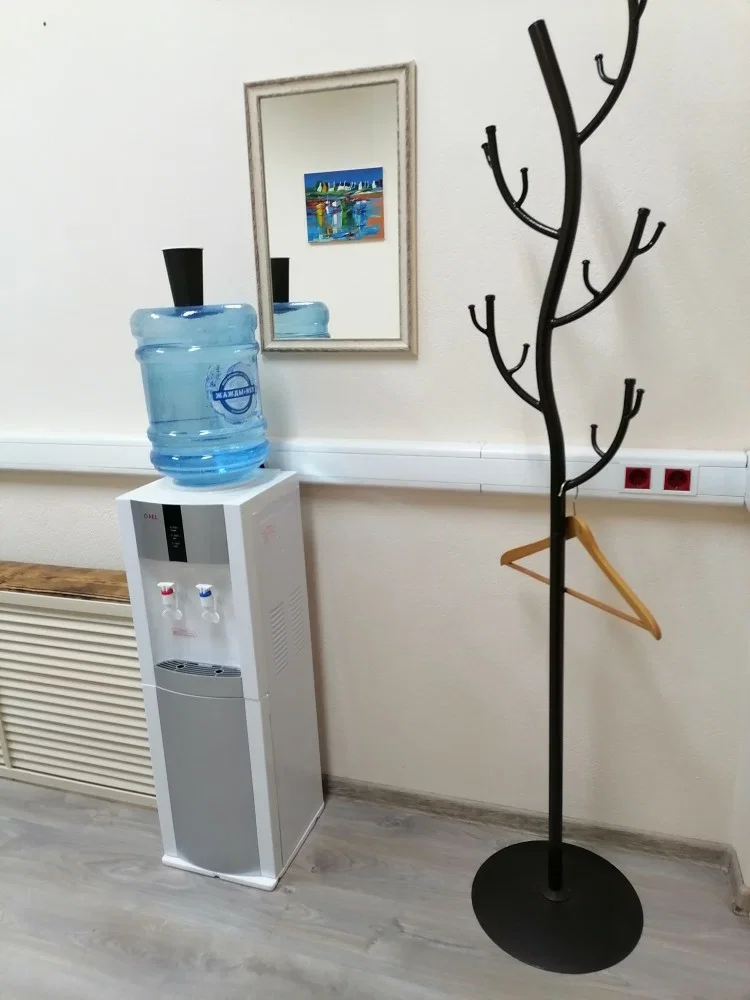 Кулер для воды AEL LD-AEL-47c white/silver с шкафчиком