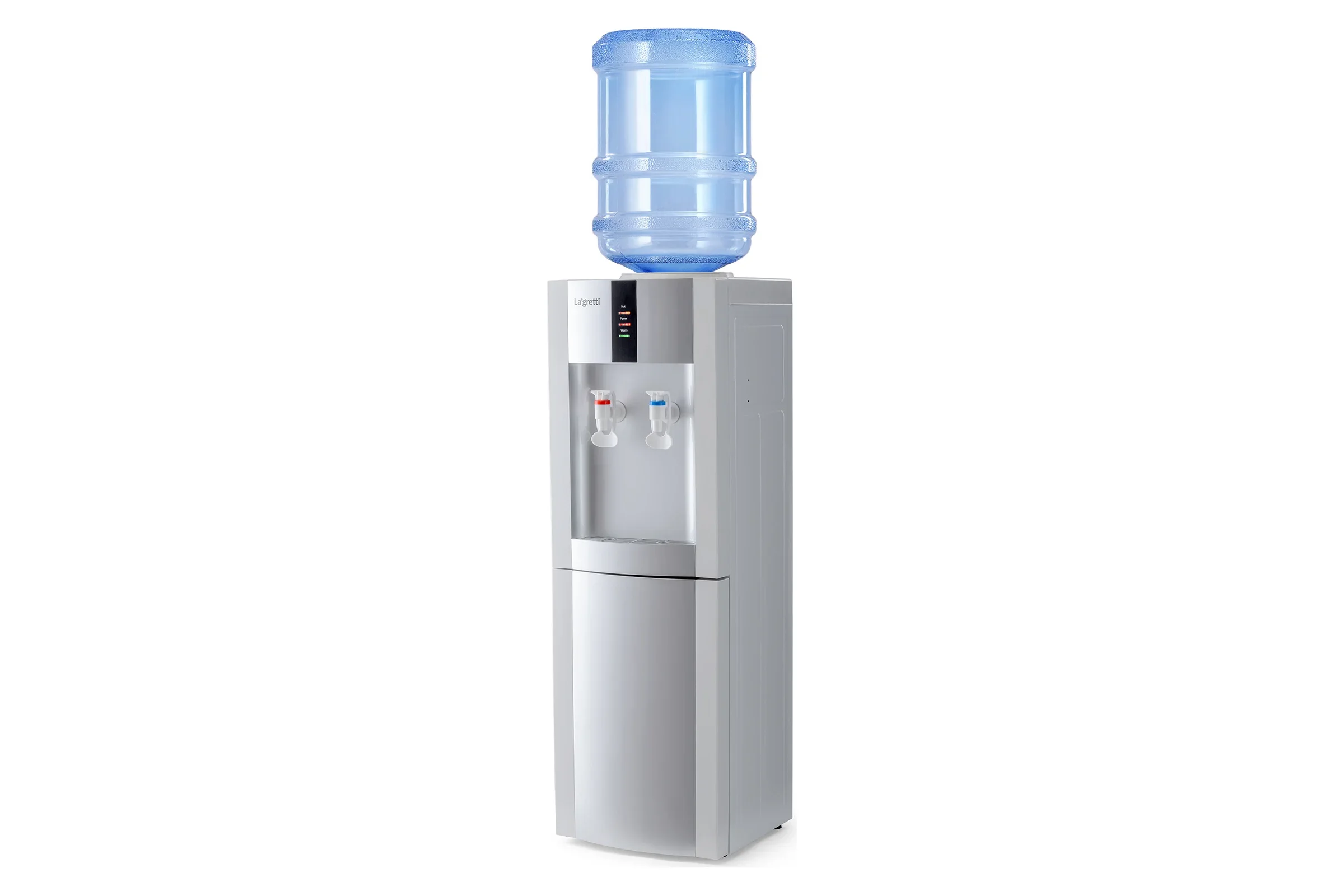 Кулер для воды AEL LD-AEL-47c white/silver с шкафчиком