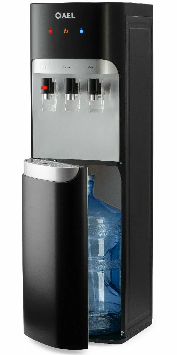 Кулер для воды AEL LD-AEL-808a matte black/silver (00472)