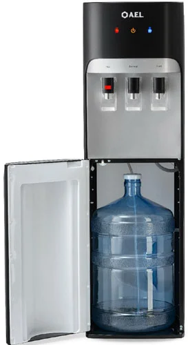 Кулер для воды AEL LD-AEL-808a matte black/silver (00472)