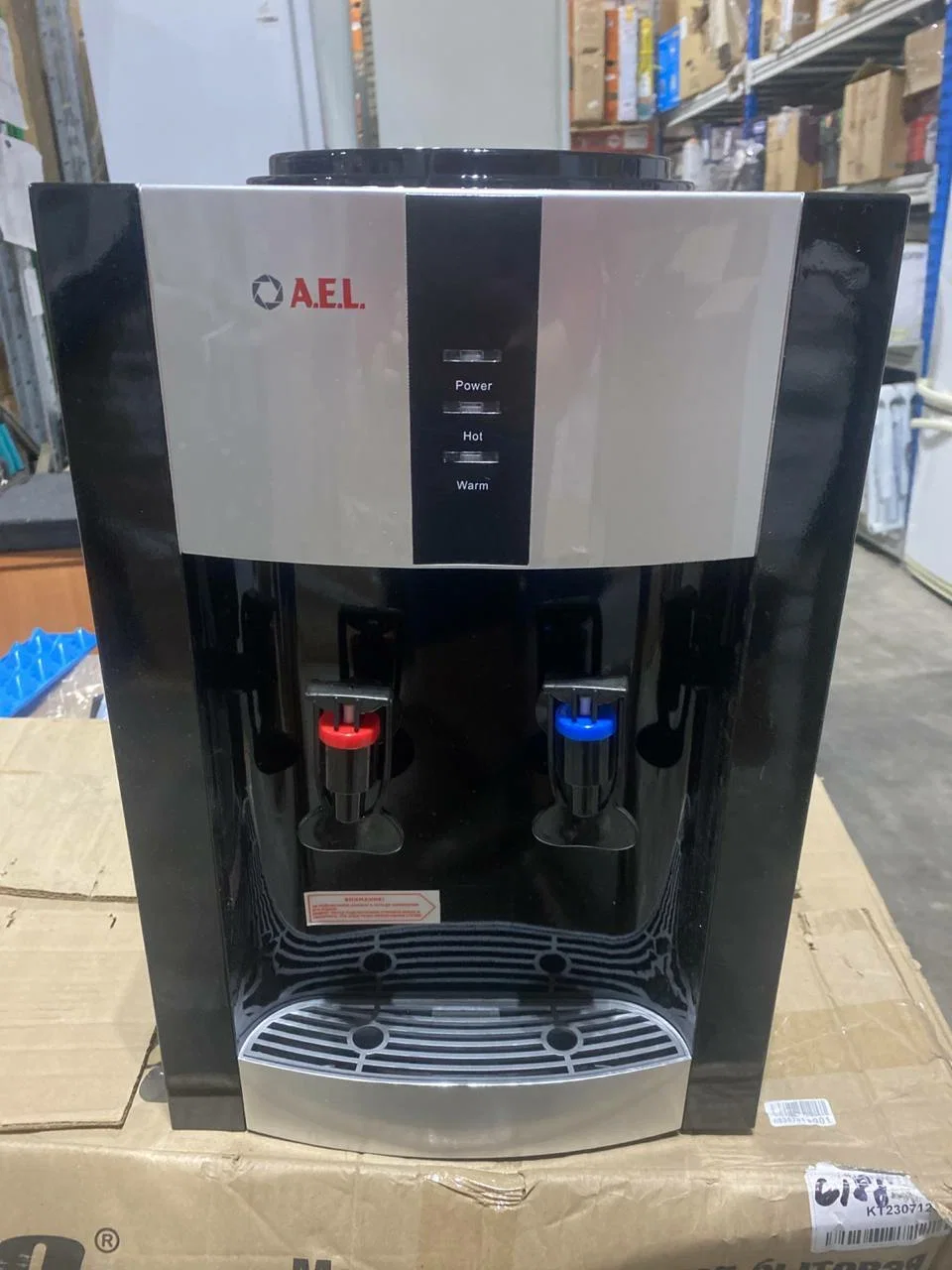 Кулер для воды AEL TK-AEL-47 black/silver