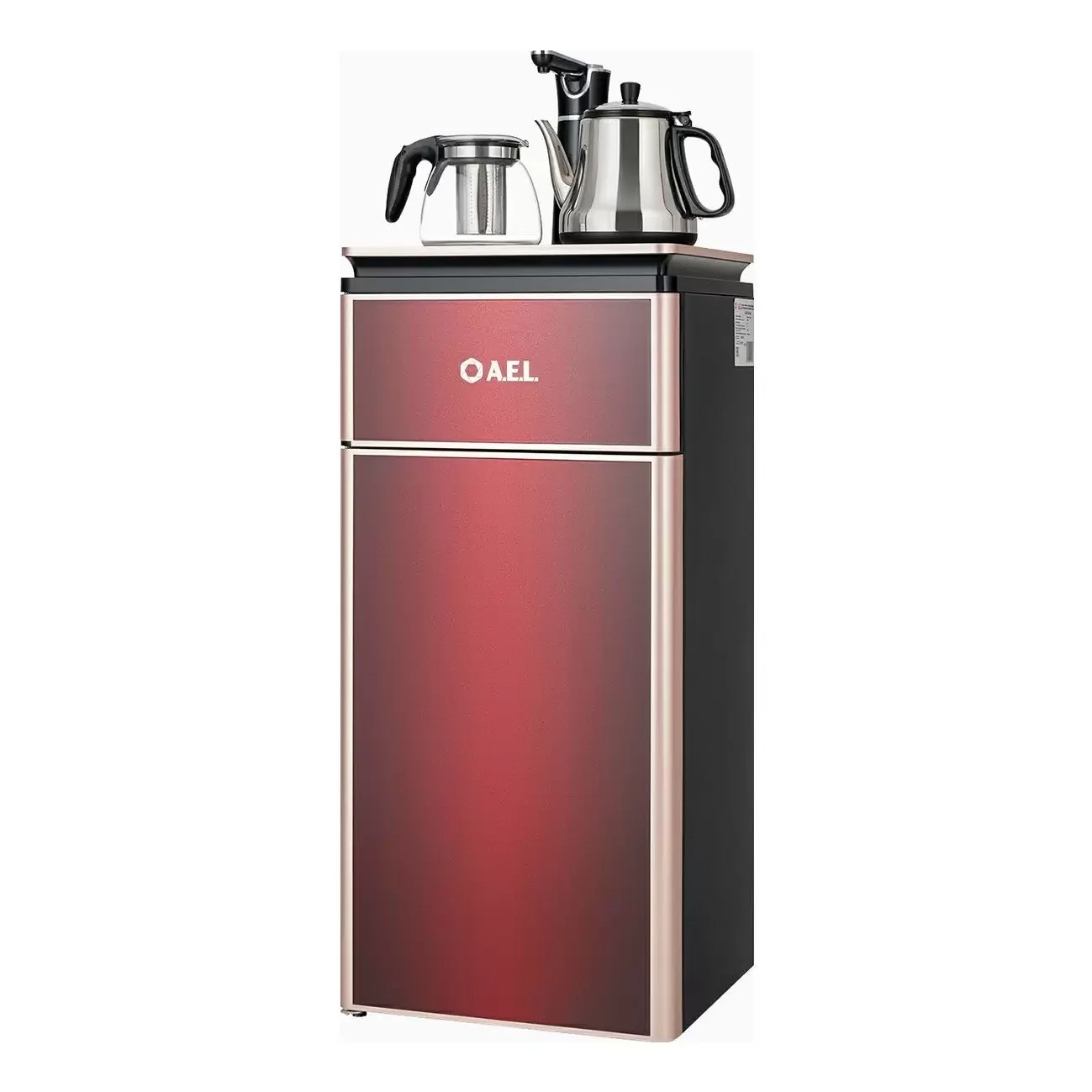 Кулер для воды AEL Тиабар LD-AEL-51s (00423) red