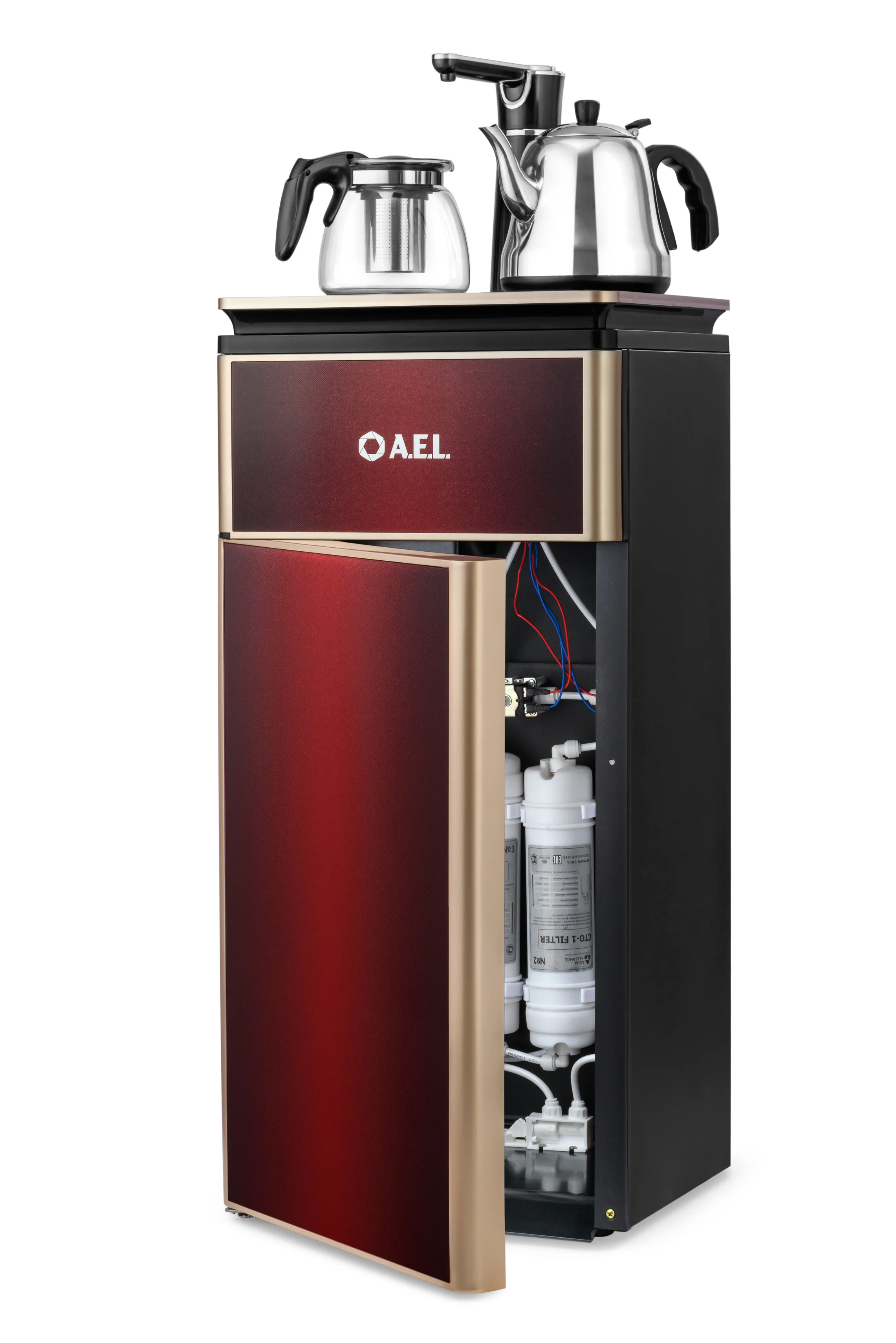 Кулер для воды AEL Тиабар LD-AEL-51s (00423) red