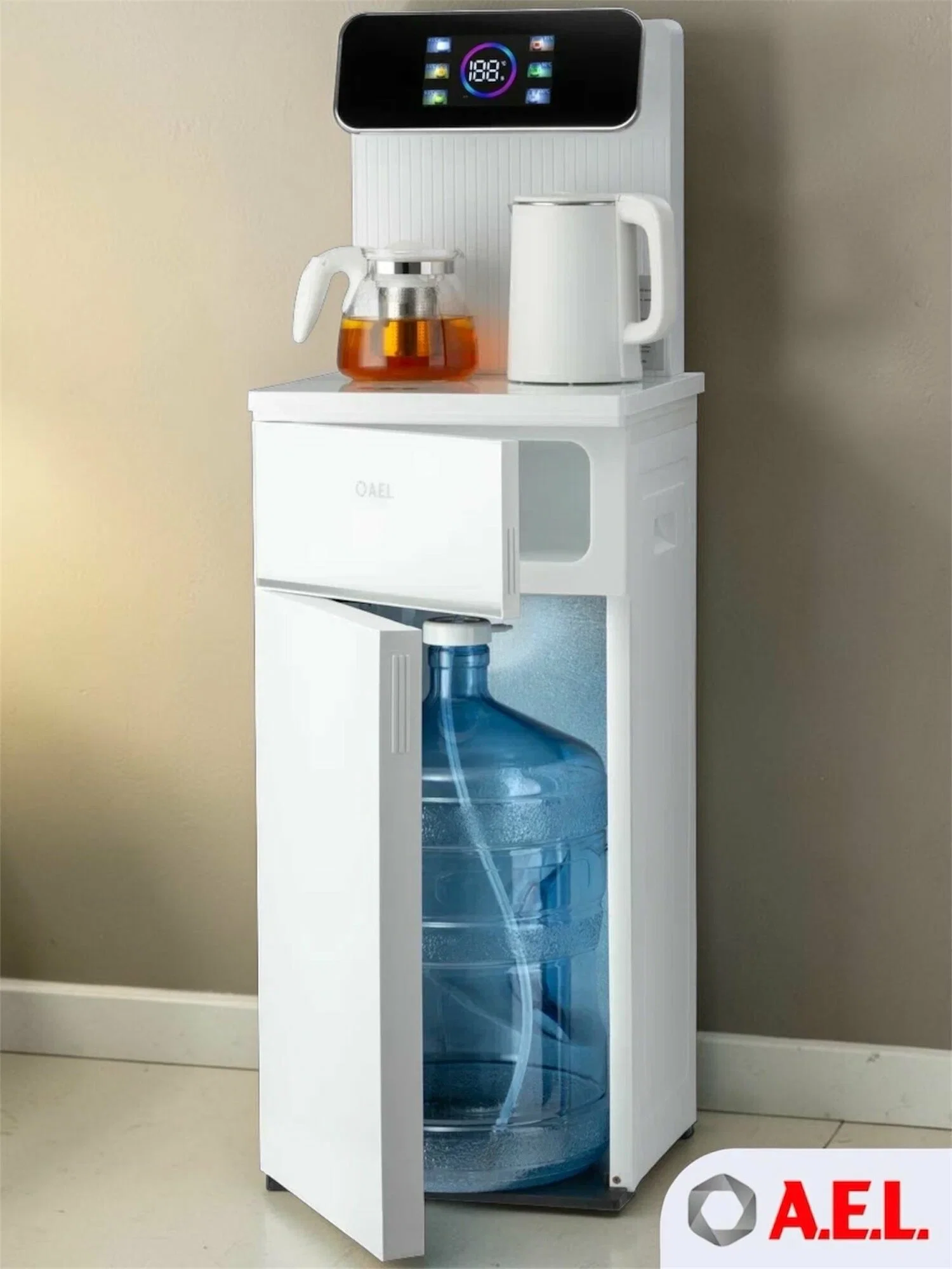 Кулер для воды AEL Тиабар TB84a-LD white (00490)