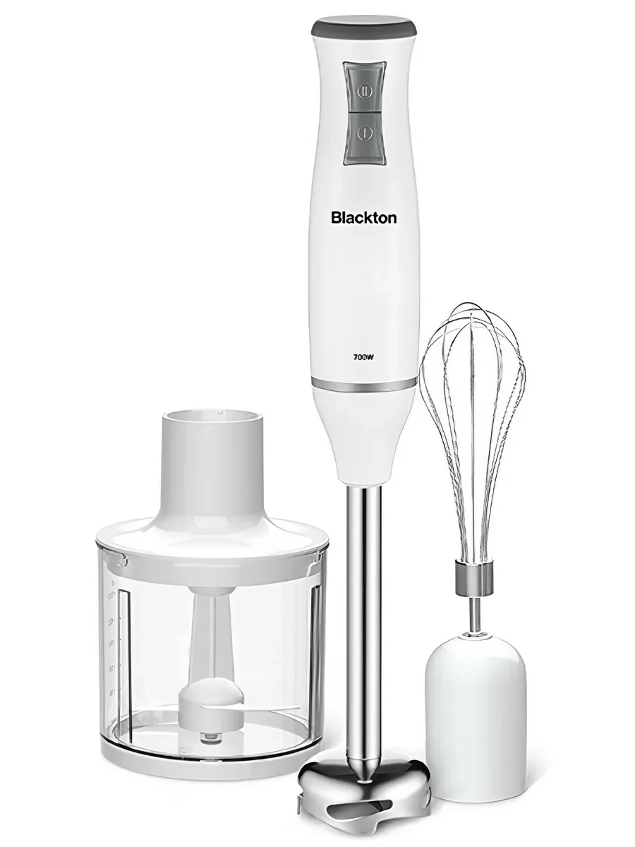 Погружной блендер Blackton Bt HB420PS белый/серый