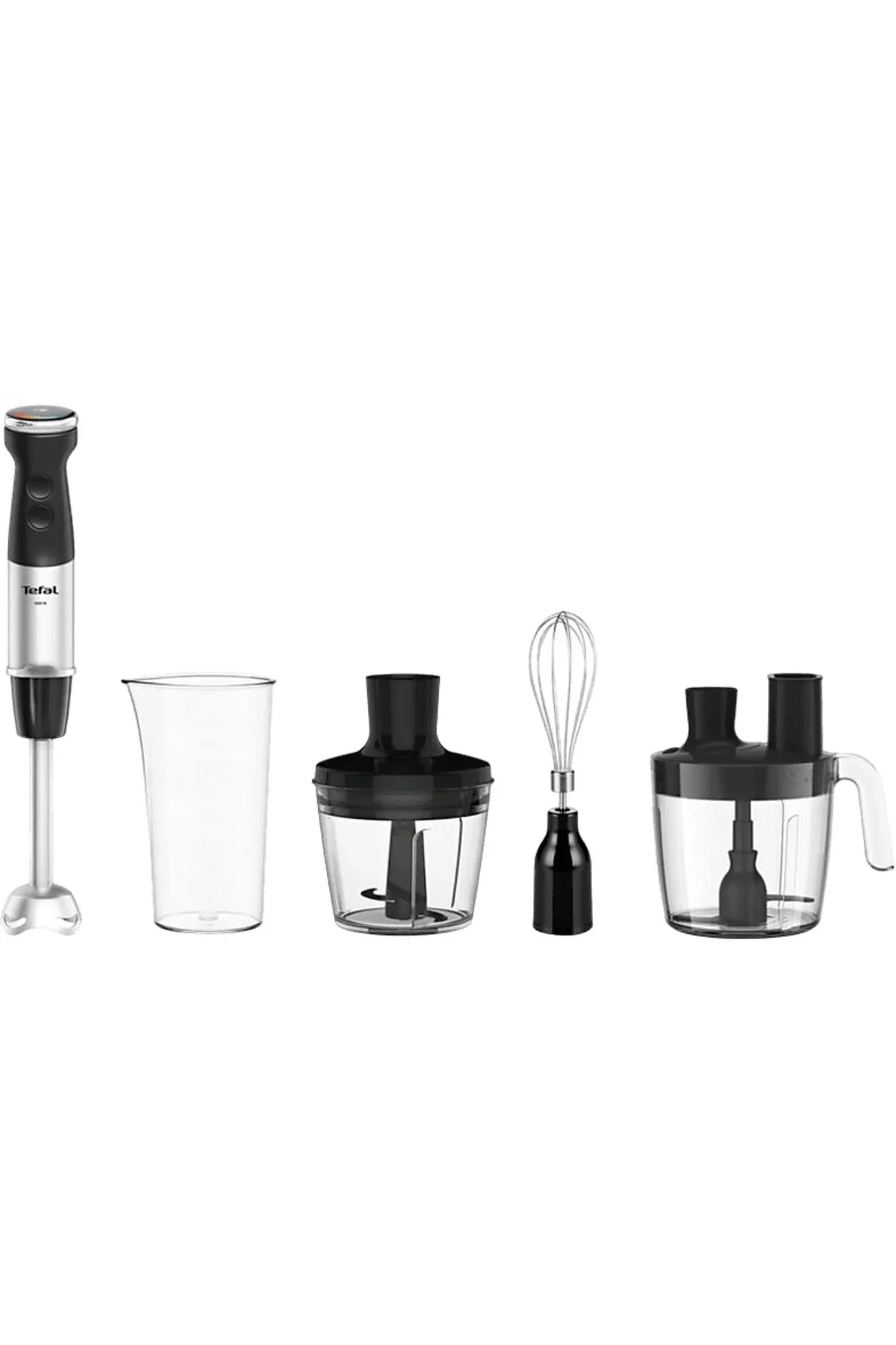 Погружной блендер Moulinex Quickchef+ DD67L810 черный/серый