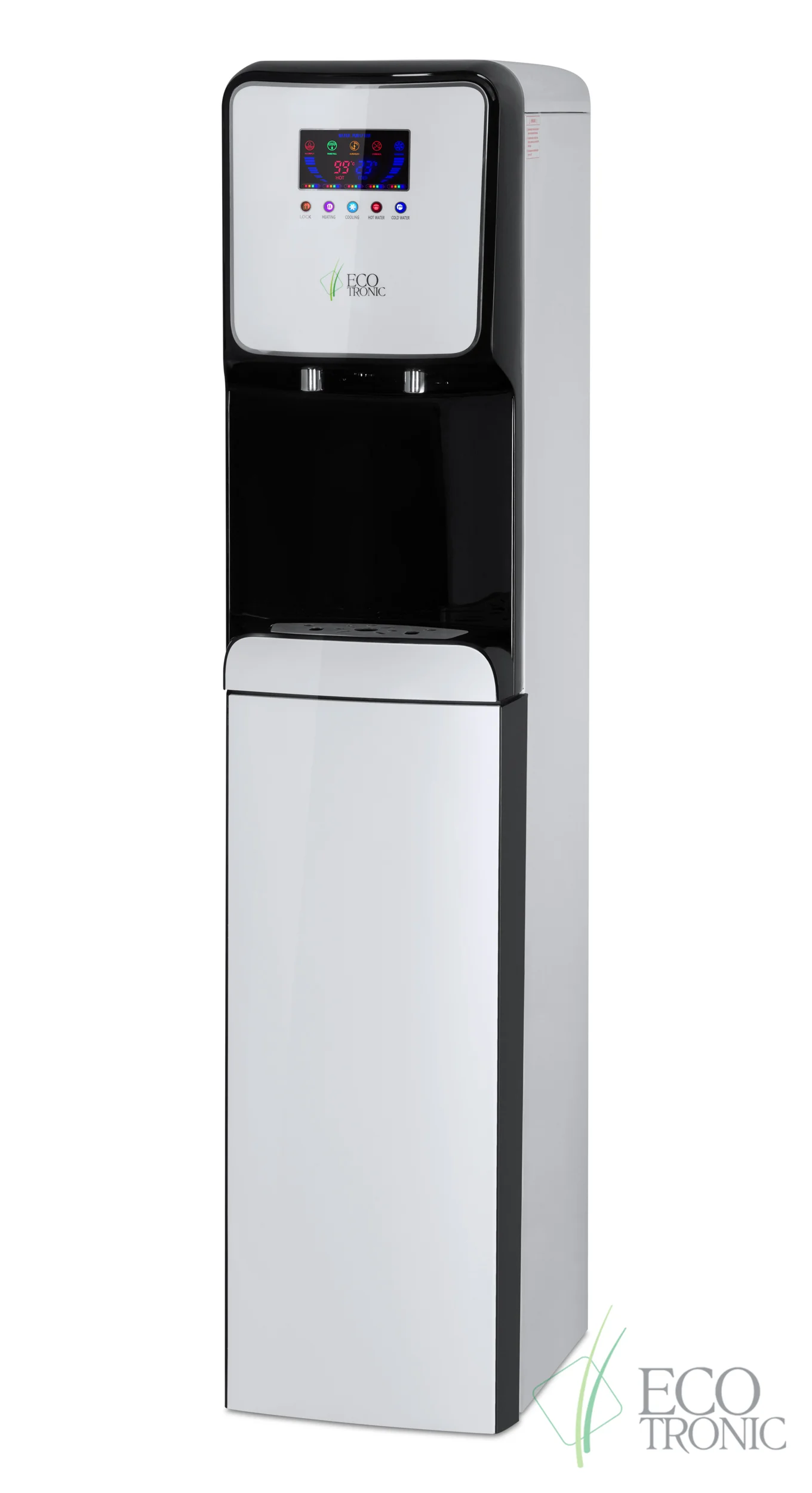 Кулер для воды Ecotronic L8-R4LM UV white-black (ETK12721)