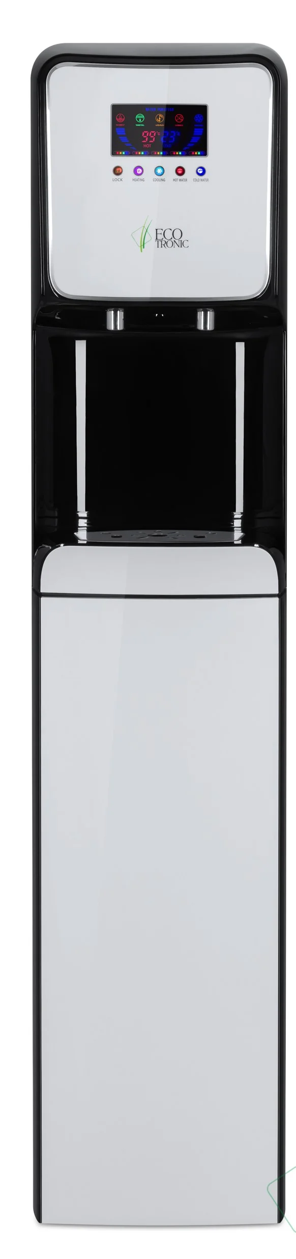 Кулер для воды Ecotronic L8-R4LM UV white-black (ETK12721)