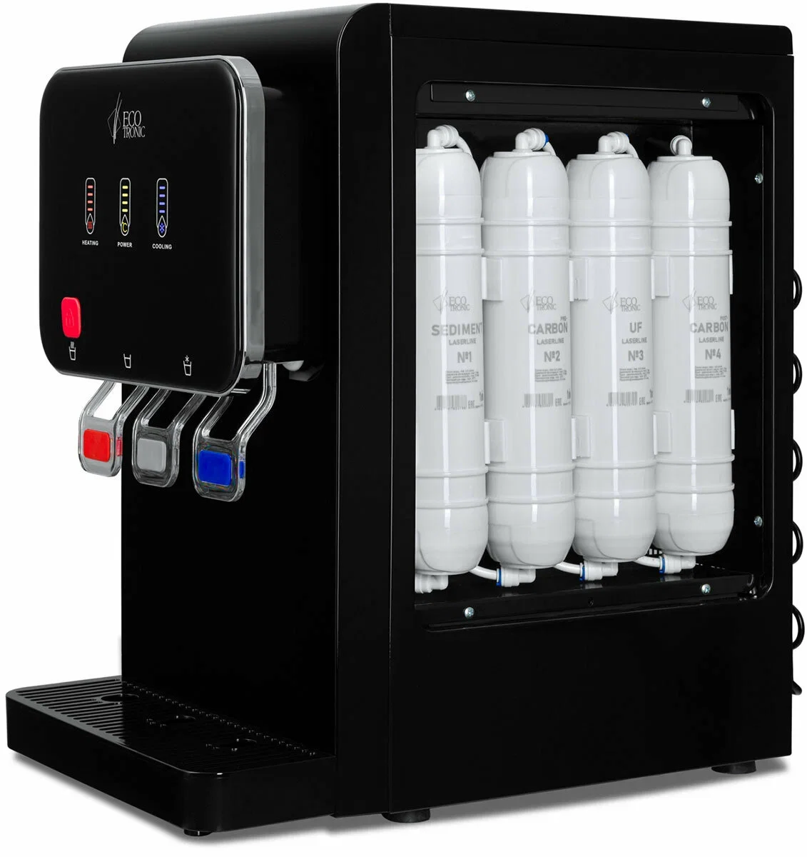 Кулер для воды Ecotronic L9-U4T, черный (ETK12722)