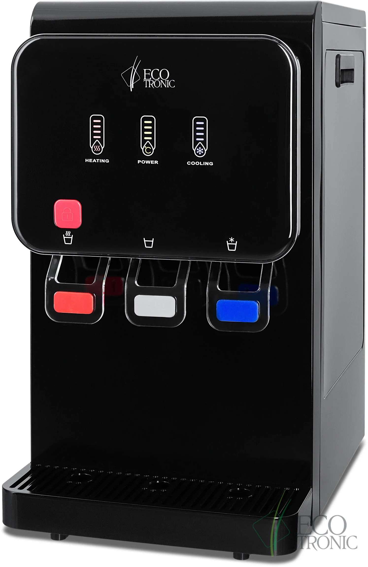Кулер для воды Ecotronic L9-U4T, черный (ETK12722)