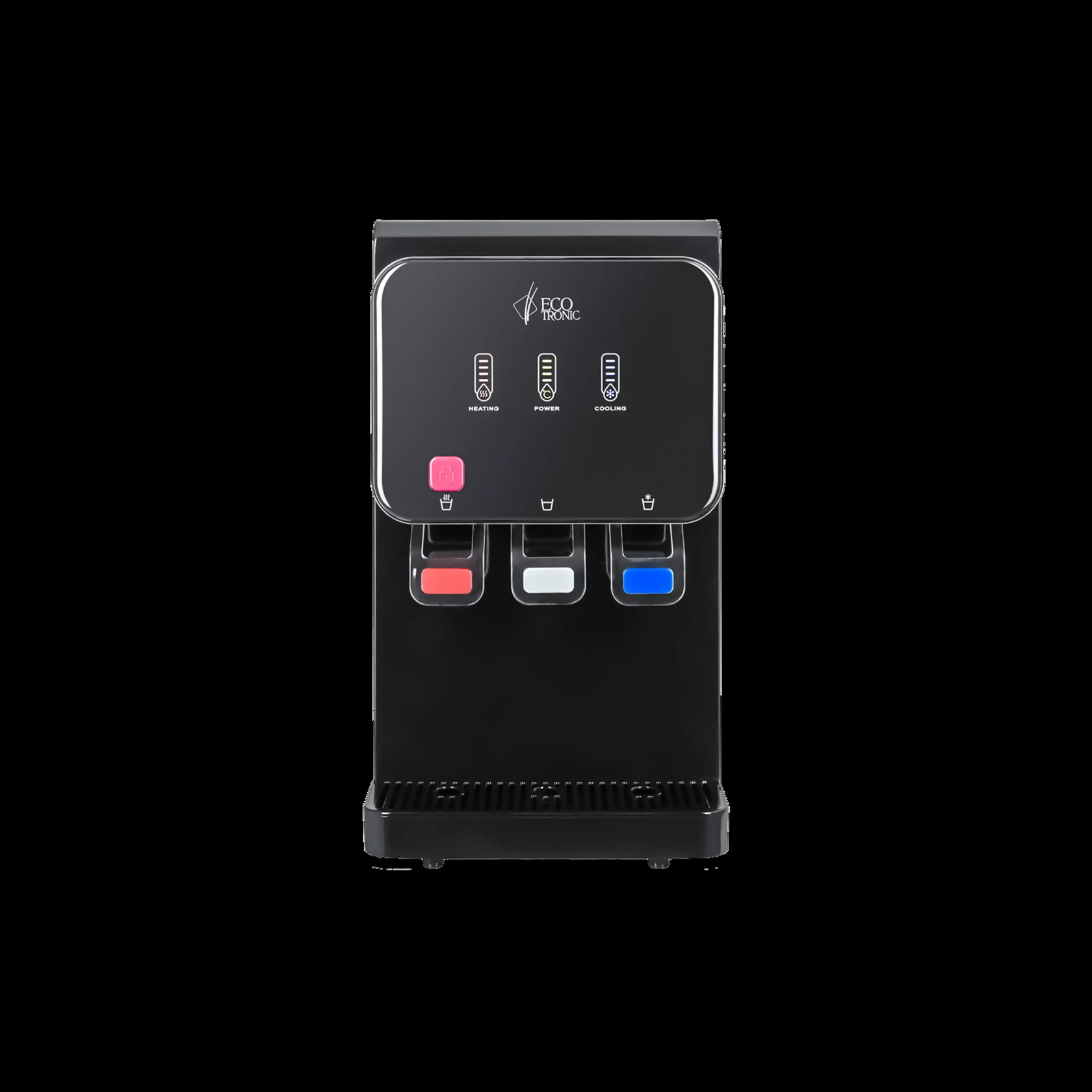Кулер для воды Ecotronic L9-U4T, черный (ETK12722)