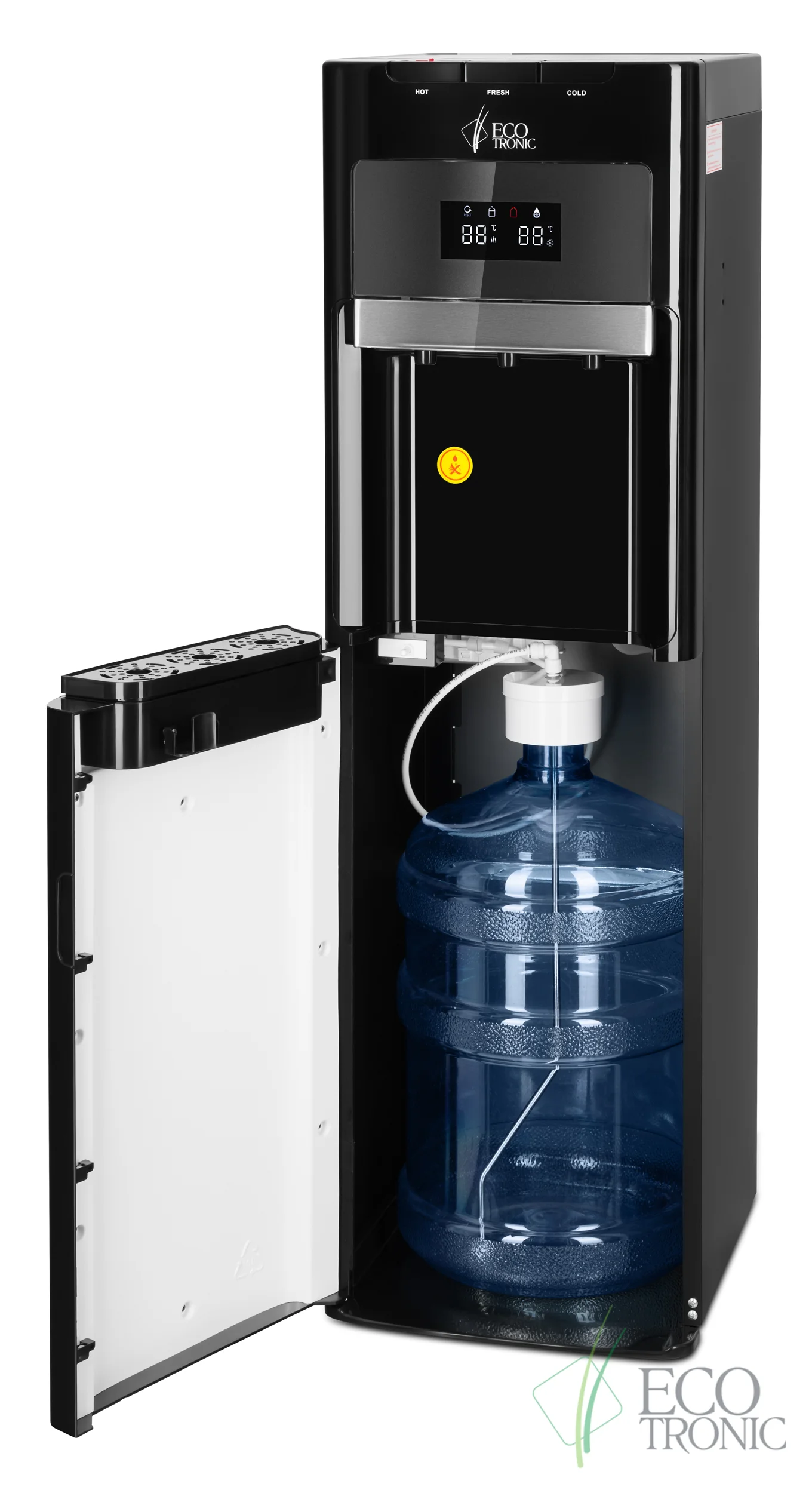 Кулер для воды Ecotronic M20-LXEM black-SS (ETK13498)