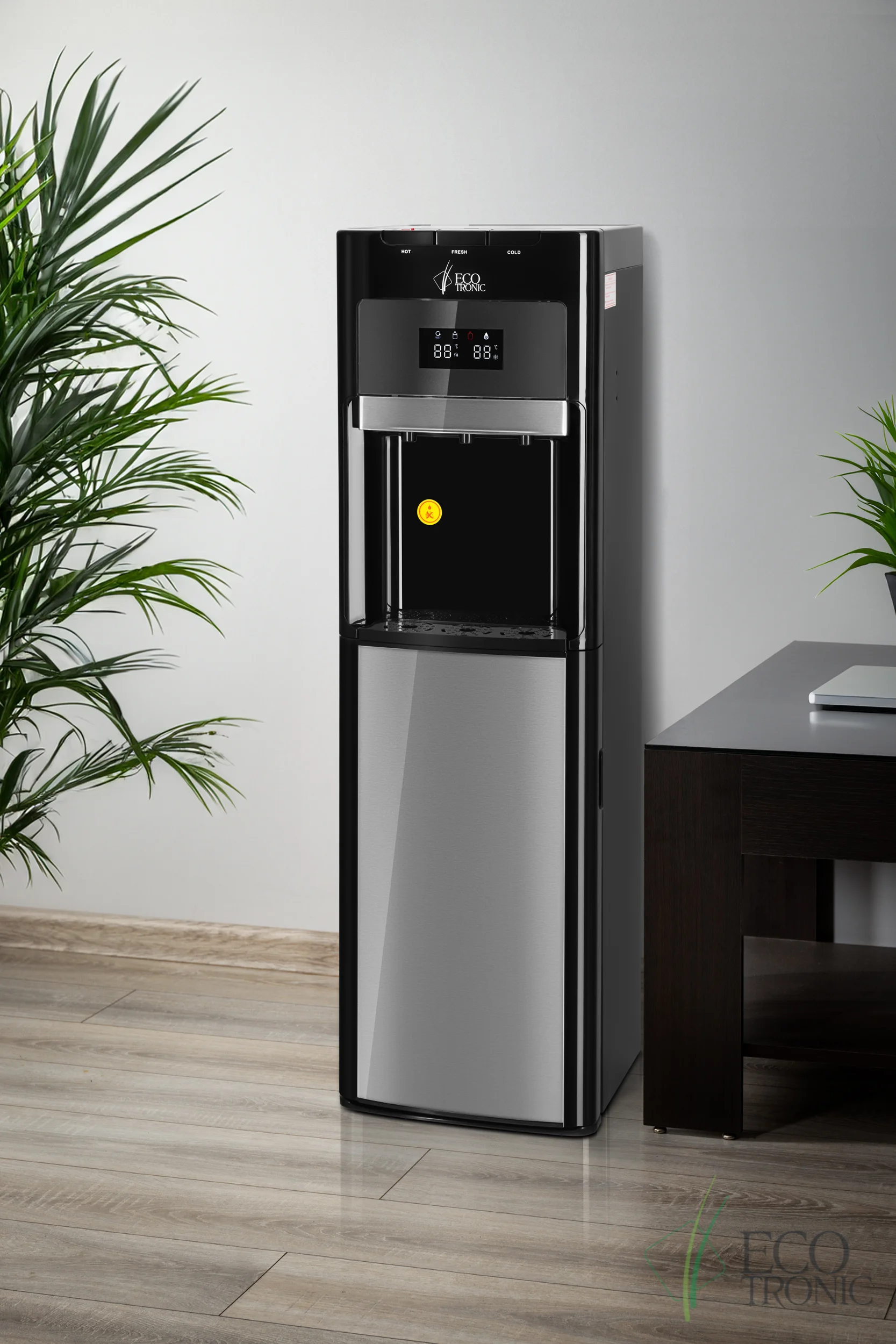 Кулер для воды Ecotronic M20-LXEM black-SS (ETK13498)
