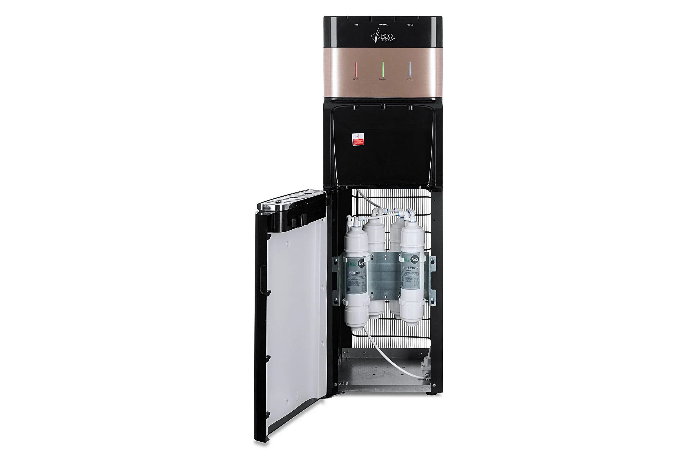 Кулер для воды Ecotronic M30-U4LE black-silver (ETK12359)