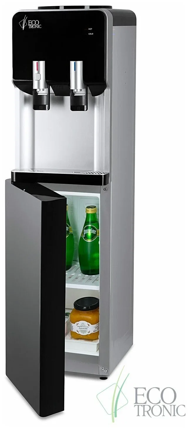 Кулер для воды Ecotronic M40-LCE black silver
