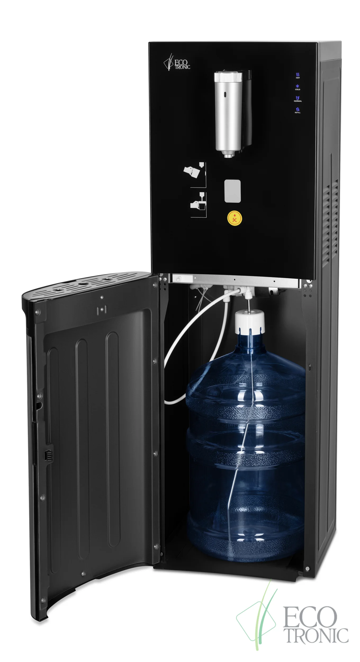 Кулер для воды Ecotronic T10-LXE UV black-SS (ETK13445)