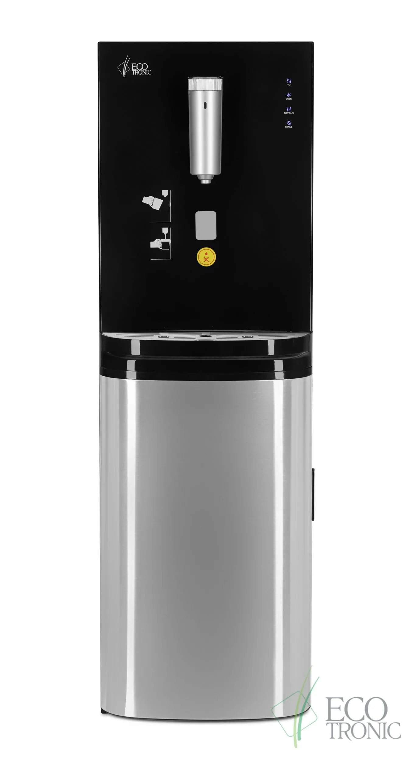 Кулер для воды Ecotronic T10-LXE UV black-SS (ETK13445)