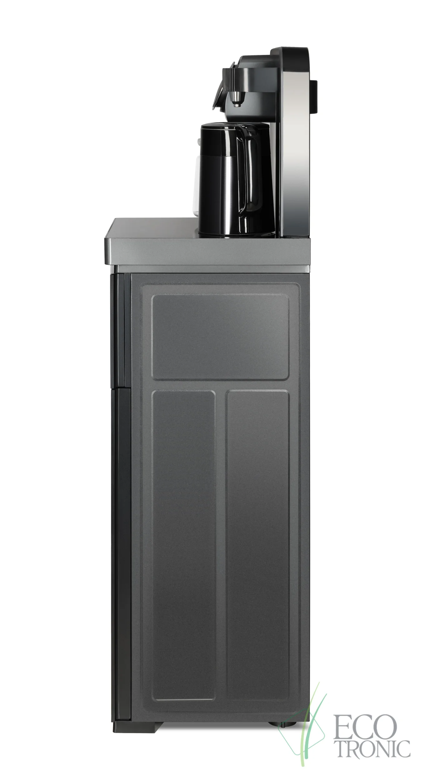 Кулер для воды Ecotronic TB20-LNR grey, с чайным столиком, напольный (ETK12616)