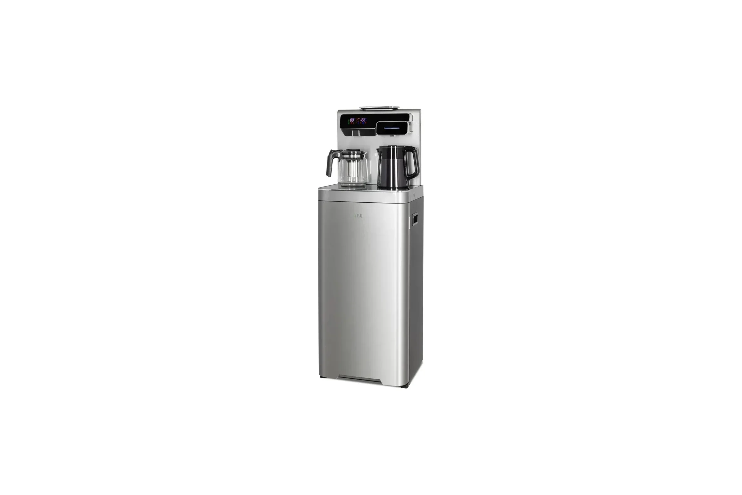 Кулер для воды Ecotronic TB44-LE silver, с чайным столиком, напольный (ETK12627)