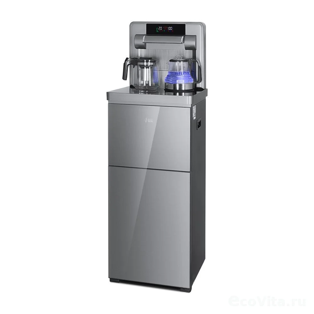 Кулер для воды Ecotronic TB50-LNA grey, напольный, с чайным столиком (ETK12724)