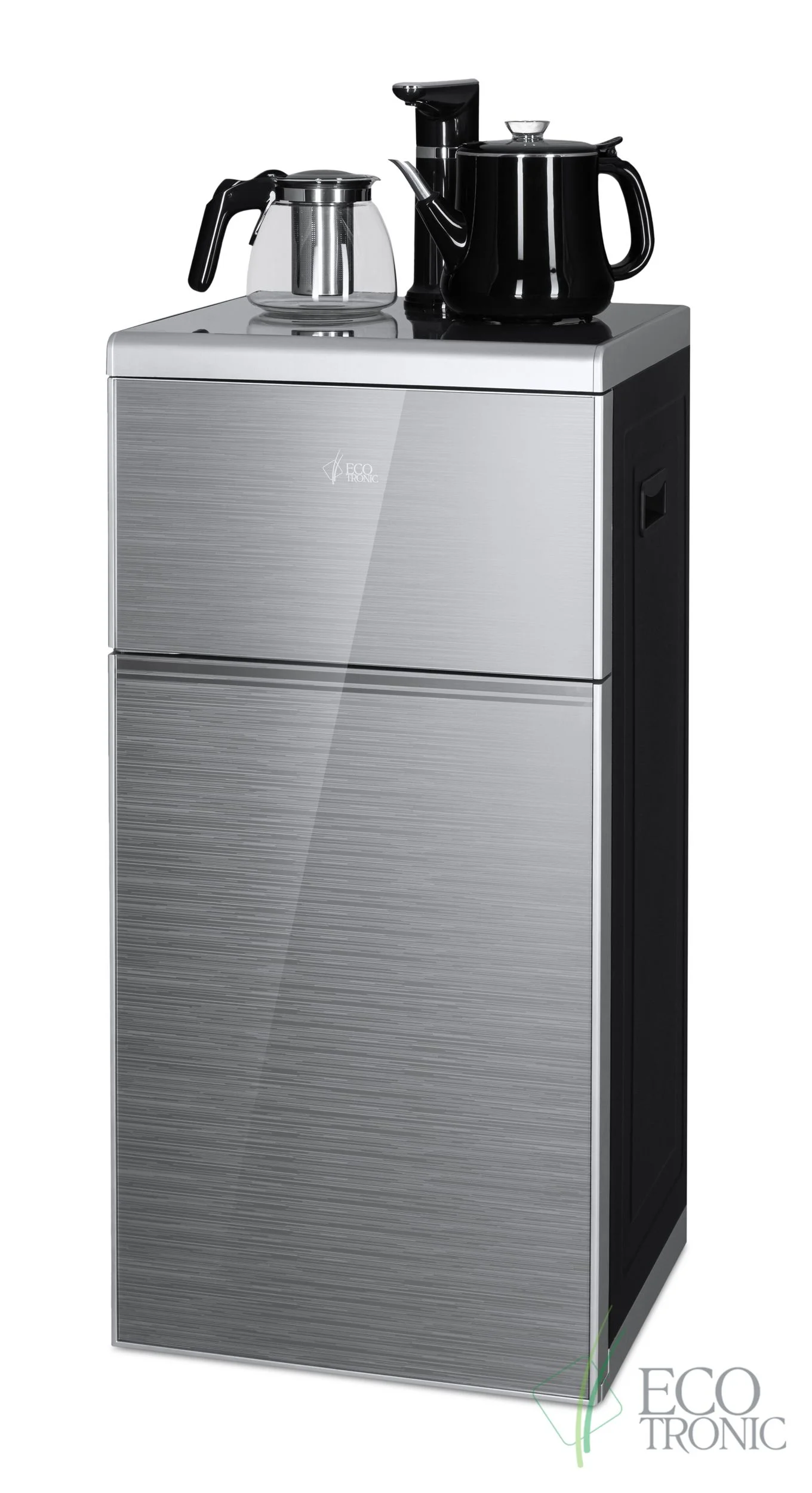 Кулер для воды Ecotronic TB60-LNA silver, напольный, с чайным столиком (ETK12726)