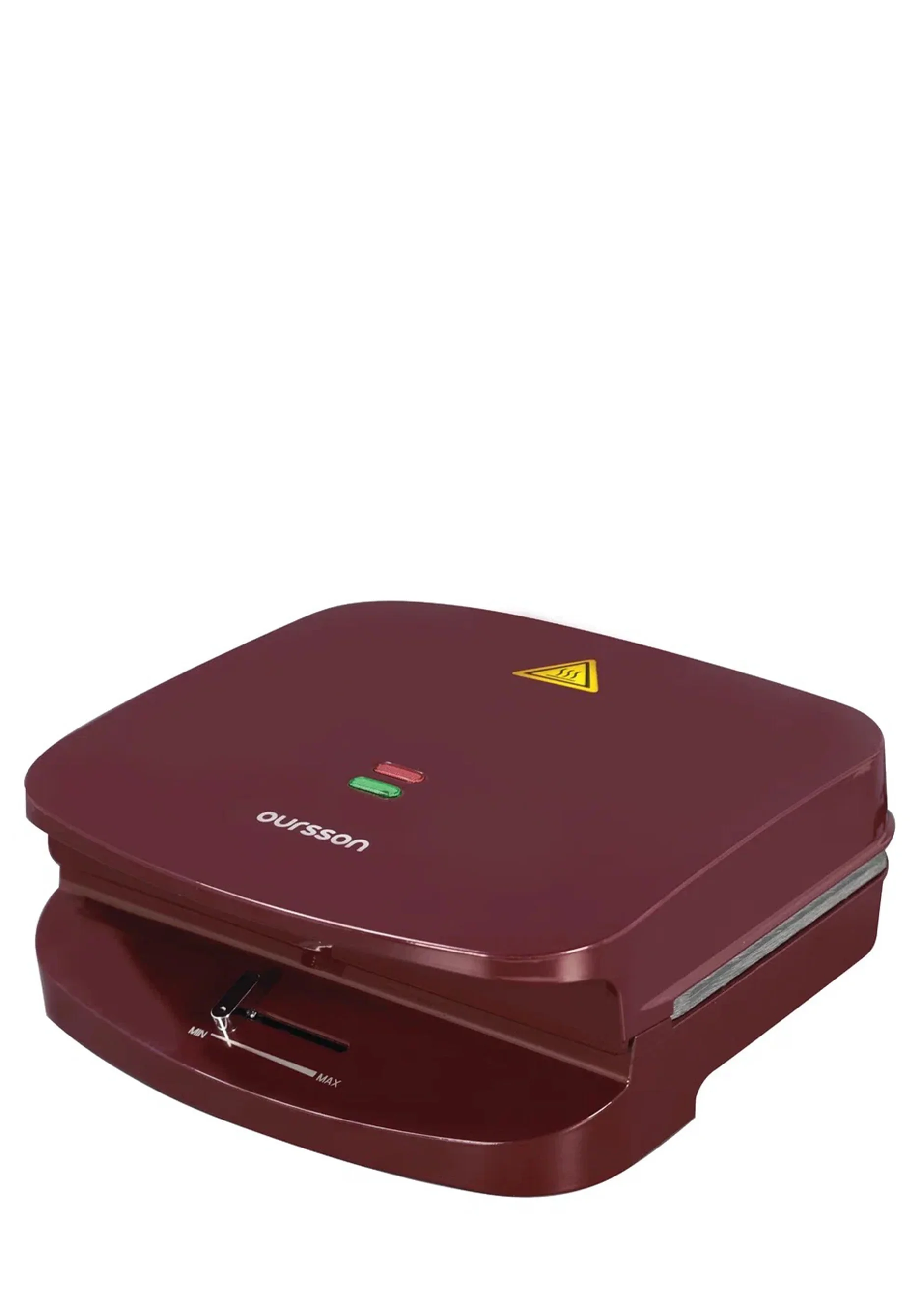 Бутербродница и вафельница Oursson WM0513/DC, темная вишня