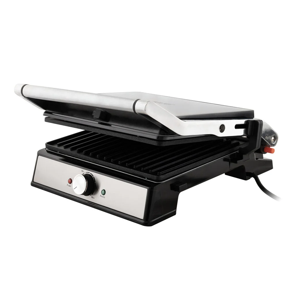 Гриль и шашлычница Endever Grillmaster-221 серебристый/черный