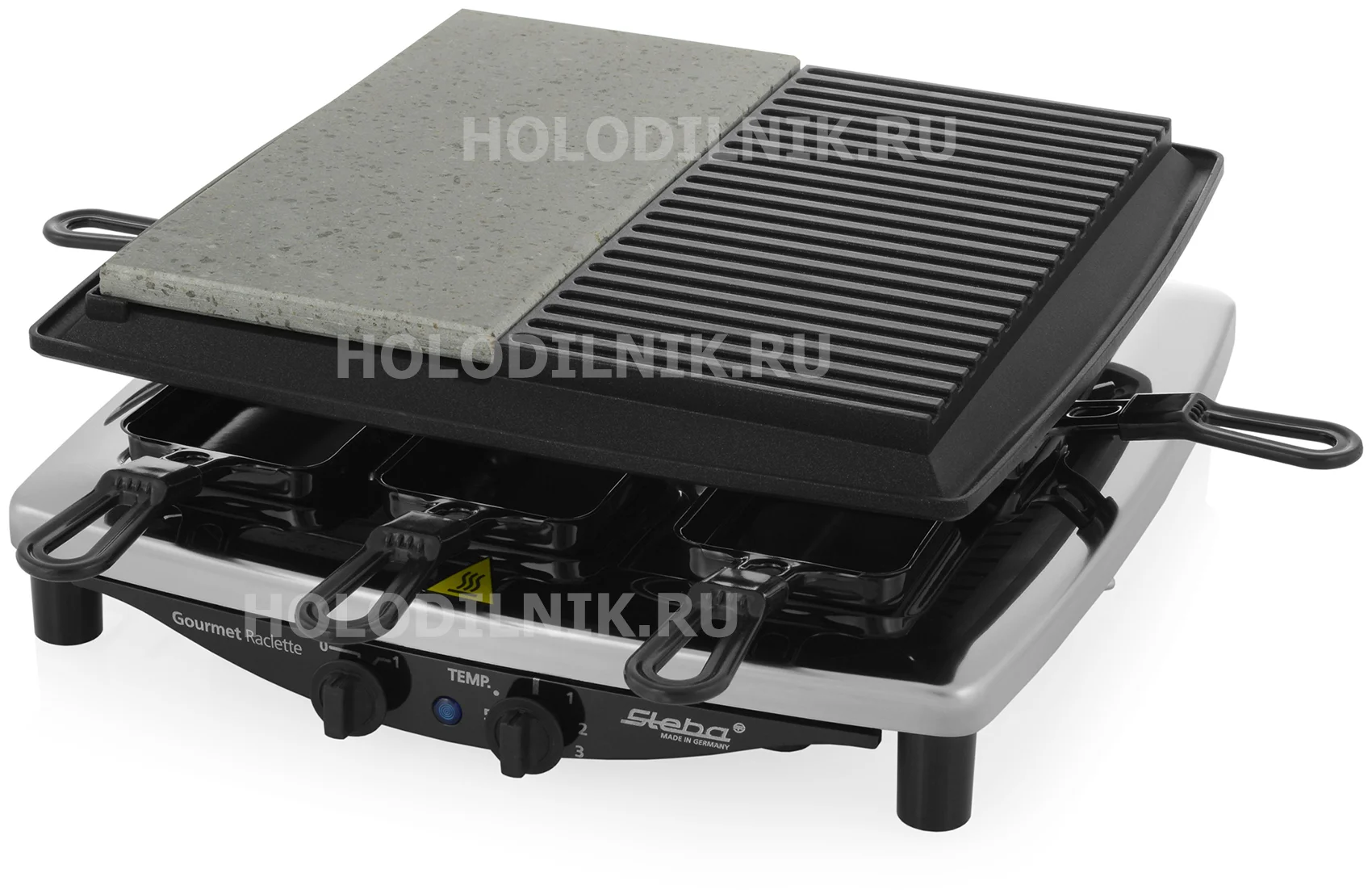 Гриль и шашлычница Steba RC 4 PLUS DELUXE CHROM