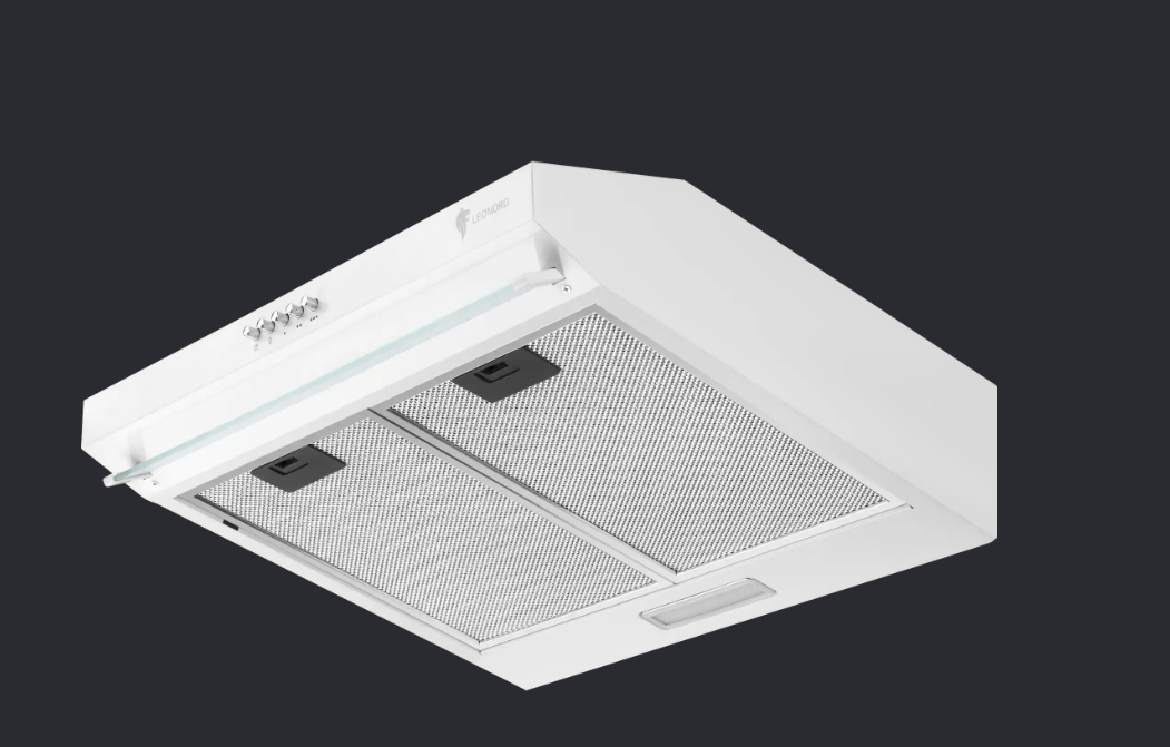 Вытяжка Leonord LEH-010-50W, белый, 60Вт, 50см, 275 м3/час,