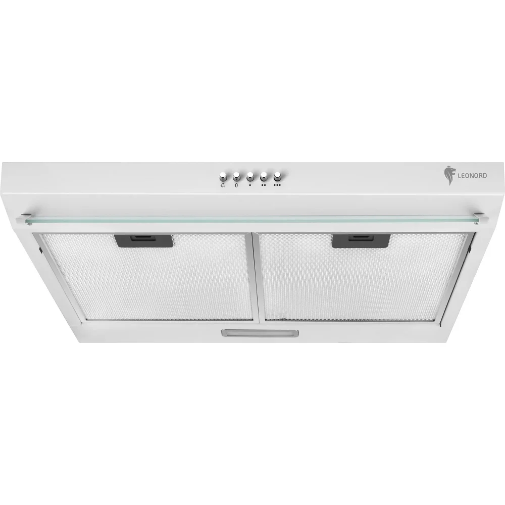 Вытяжка Leonord LEH-010-60W, белый, 60Вт ширина 60см, 275 м3/час,