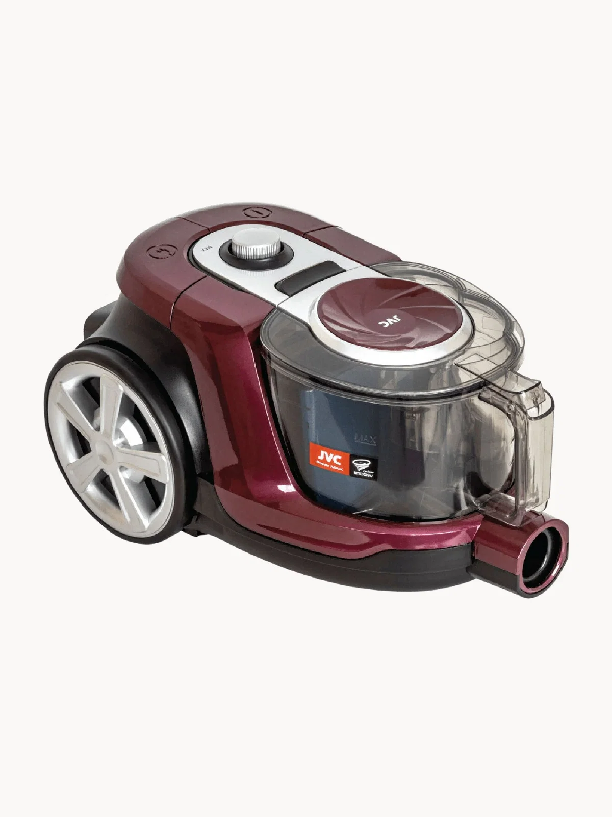 Пылесос без мешка JVC JH-VC434, черный/синий, 2100Вт, 360Вт, циклон