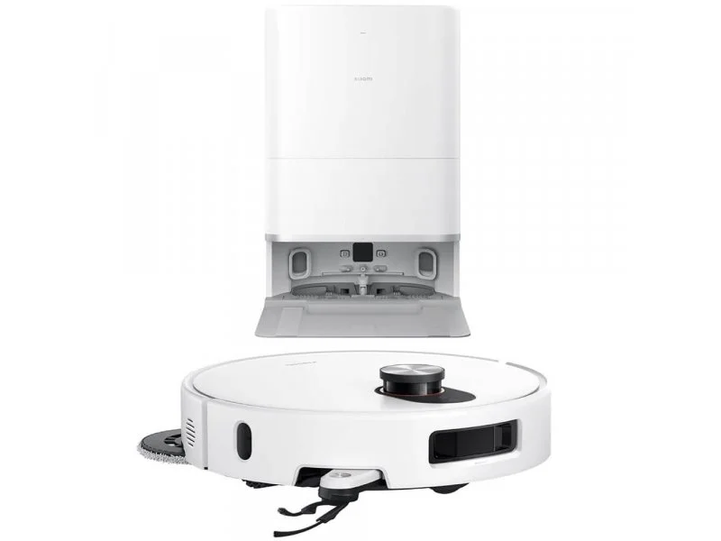 Робот-пылесос Xiaomi Robot Vacuum 5 EU белый, 5200 мАч Li-Ion, уборка сухая/влажная, пылесборник кон