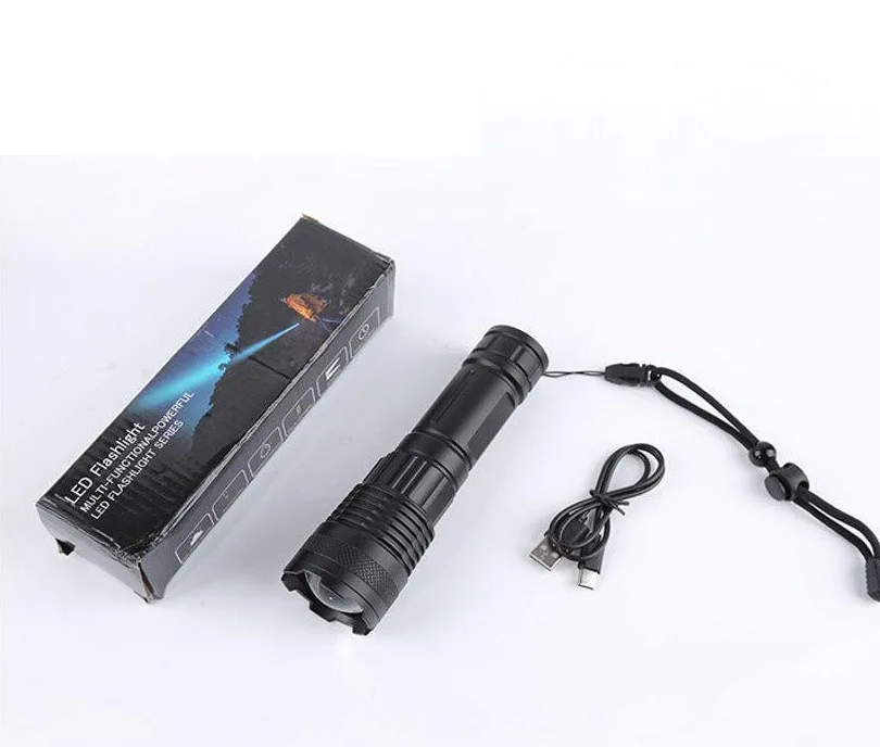 Фонарь ручной NICEDEVICE ND-4040, 2000 люмен, 1000м, 7000К, 3ч