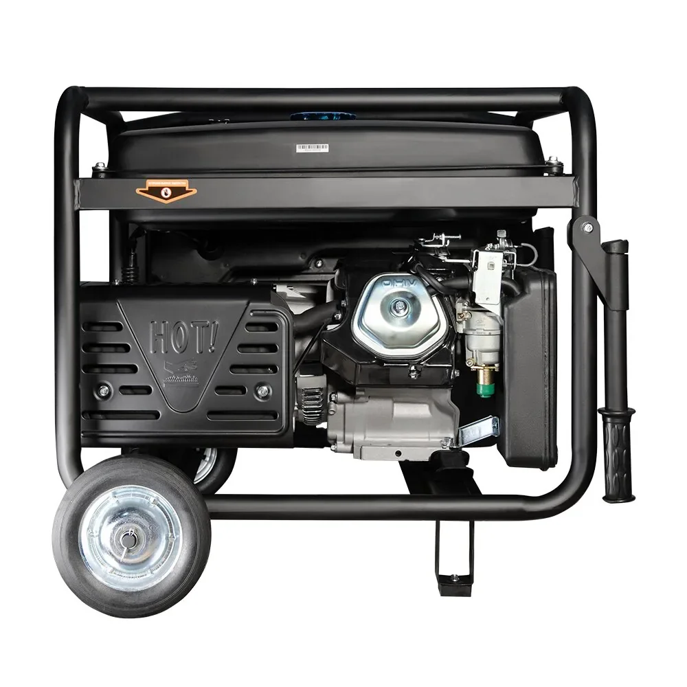 Генератор бензиновый FoxWeld Expert G9500 EW в компл. с блоком автоматики, 7.8/8.3кВт, медь, руч/эл