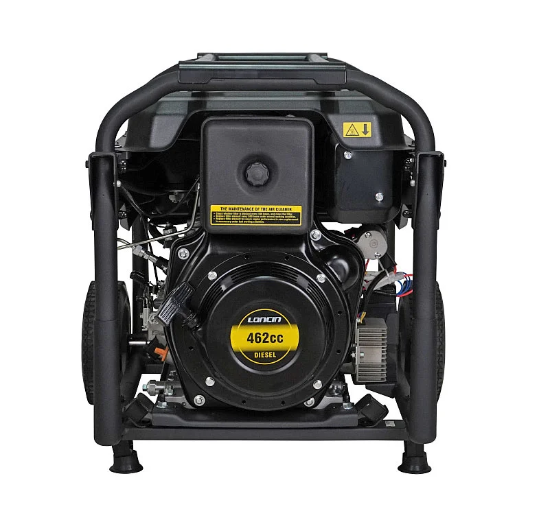 Генератор дизельный "Loncin" LCD7500D, 5/5.5кВт, 10,5 л. с, медь, руч/Эл стартер