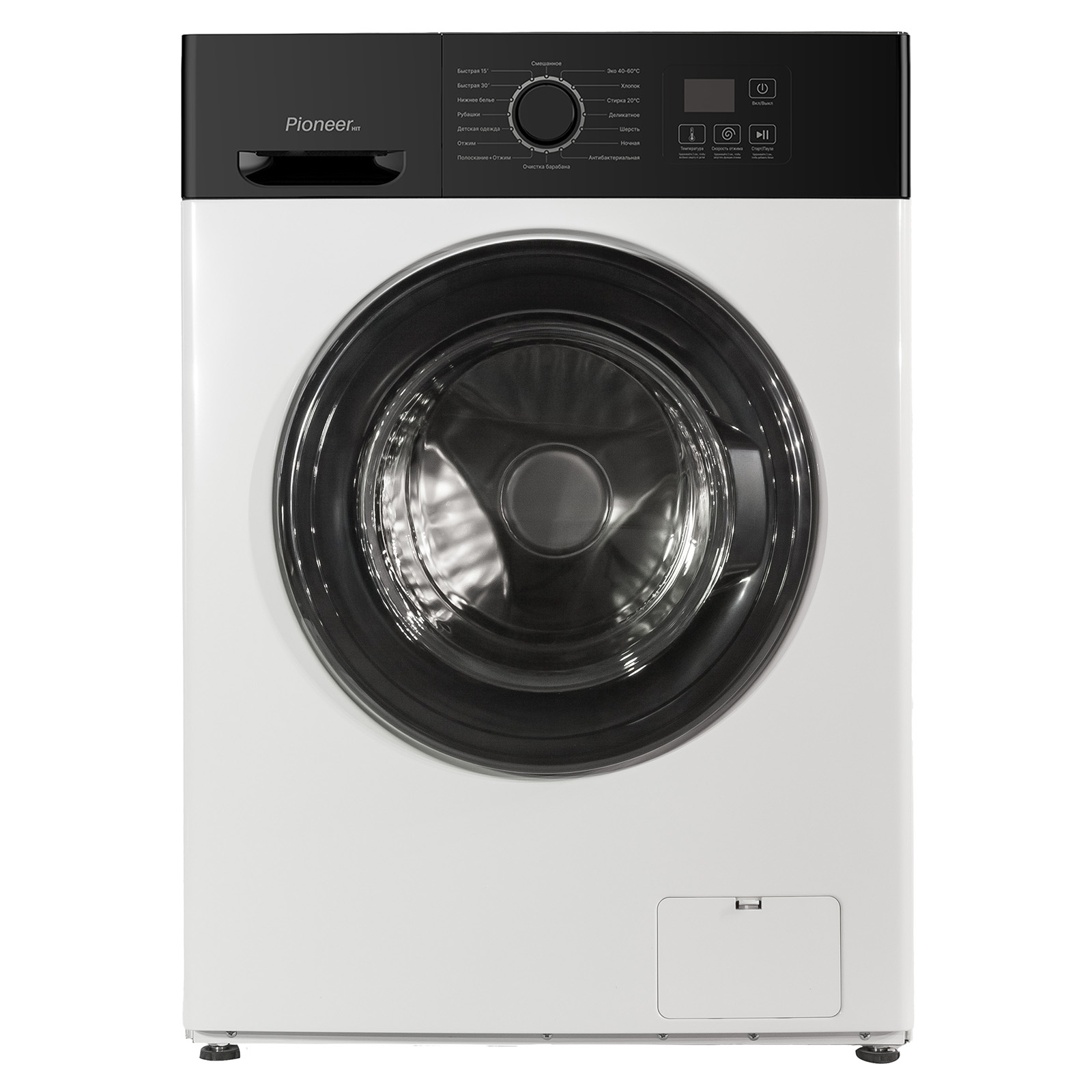 Стиральная машина Pioneer WM-120700W_WH, белый, 7кг, 1200об/мин, 16 программ, LED — фото 1