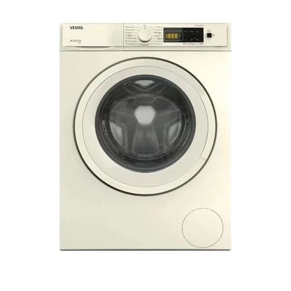 Стиральная машина VESTEL VMT1R1012D бежевый хром (пар) (10,5 кг, 1200 об/мин, 84,5х59,7х58,2 см