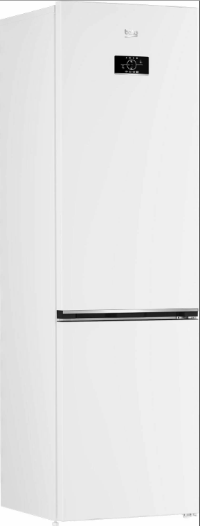 Холодильник двух кам нижн мороз Beko B3RCNK365HW 7387010016, белый, 60х186х62см, 368л — фото 1